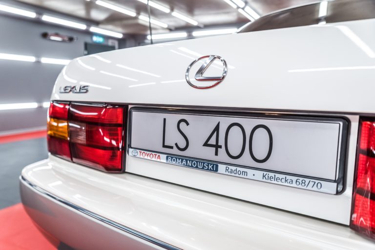 Lexus LS400 I gen. biała perła + czarne wnętrze - Radom, Kielce