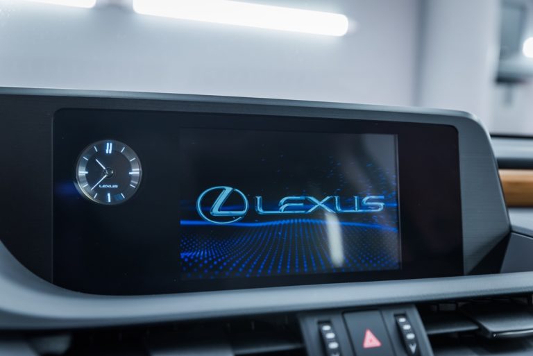 Lexus ES300h - szarno-niebieski - Radom, Kielce