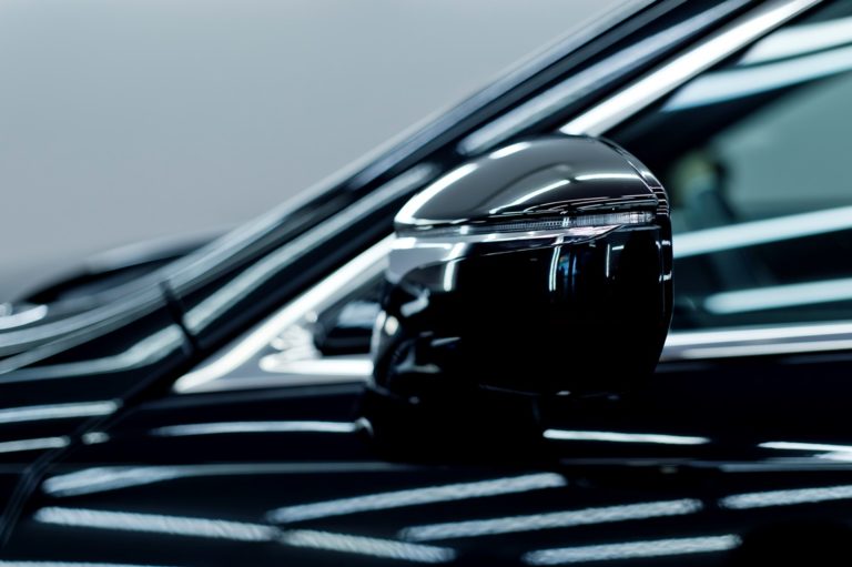 Lexus ES300h czarny - powłoka ceramiczna