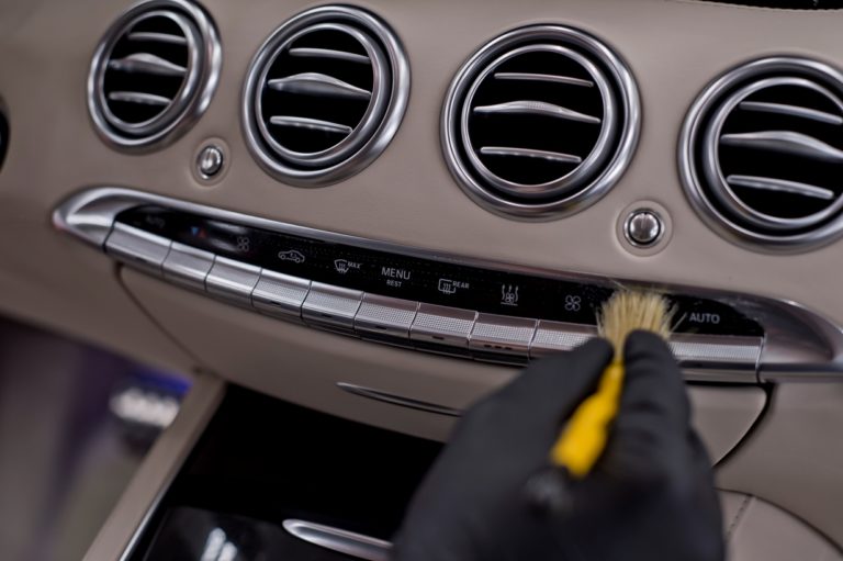 Mercedes S-Coupe  - mycie detailingowe i detailing wnętrza - Radom, Kielce