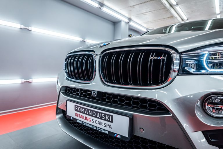 BMW X6M  - mycie detailingowe i detailing wnętrza - Radom, Kielce